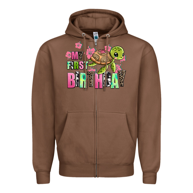 Mu First Birthday Zipper Hoodie by AdoDesignShop | Teevron