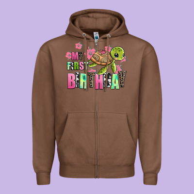 Mu First Birthday Zipper Hoodie Designed By Adodesignshop