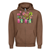 Chestnut mu first birthday Zipper Hoodie - AdoDesignShop
