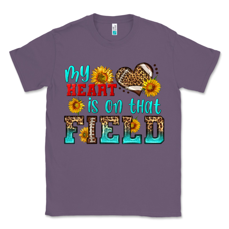 My Heart Is On That Field American Football Classic Tee by HRA Design Shop | Teevron
