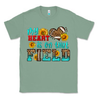 Sage my heart is on that field american football Classic Tee - HRA Design Shop