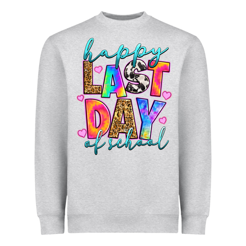 Happy Last Day Of School Heavyweight Sweatshirt by RanaPortraitStore | Teevron