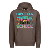 Coffee game over back to school Premium Hoodie - NancyCooperArtShop