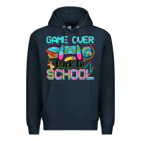 Navy game over back to school Premium Hoodie - NancyCooperArtShop