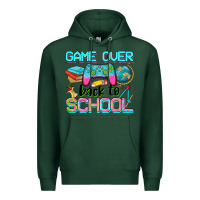 Sports Green game over back to school Premium Hoodie - NancyCooperArtShop