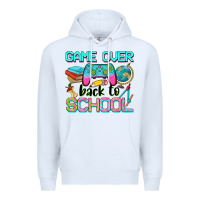 White game over back to school Premium Hoodie - NancyCooperArtShop