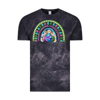 Cloud Black easter rainbow Vintage Tee - RanaPortraitStore