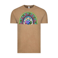 Vintage Coffee easter rainbow Vintage Tee - RanaPortraitStore