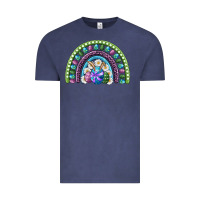 Vintage Denim easter rainbow Vintage Tee - RanaPortraitStore