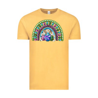 Vintage Mustard easter rainbow Vintage Tee - RanaPortraitStore