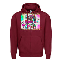Burgundy this nurse is guided by jesus Zipper Hoodie - JahusDesignShop