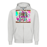 Dove Grey this nurse is guided by jesus Zipper Hoodie - JahusDesignShop