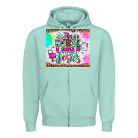 Seafoam this nurse is guided by jesus Zipper Hoodie - JahusDesignShop