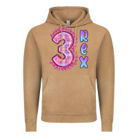 Vintage Camel 3 rex pink dinosaur Vintage Hoodie - MaliasSmallBusiness