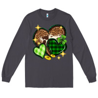 Smoke St. Patrick's Day hearts Long Sleeve Tee - Neo Western