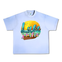 Grape Ice lake junkie Urban Heavy Tee - texasbilliewilder