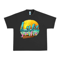 Pigment Black lake junkie Urban Heavy Tee - texasbilliewilder