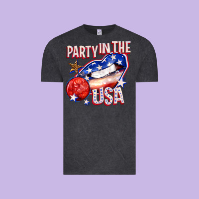 Vintage Tee party in the usa billie wilder