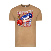 Vintage Camel party in the usa billie wilder Vintage Tee - texasbilliewilder