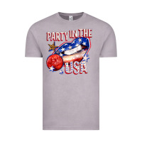 Vintage Zinc party in the usa billie wilder Vintage Tee - texasbilliewilder