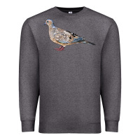 Charcoal Heather American Dove Premium Sweatshirt - LillyAllenDesigns