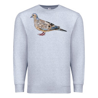 Heather Grey American Dove Premium Sweatshirt - LillyAllenDesigns