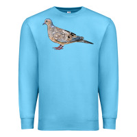 Ocean Blue American Dove Premium Sweatshirt - LillyAllenDesigns