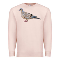 Pale Pink American Dove Premium Sweatshirt - LillyAllenDesigns