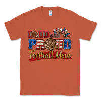 Copper loud and proud football mom Classic Tee - HRA Design Shop
