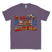 Lavender loud and proud football mom Classic Tee - HRA Design Shop