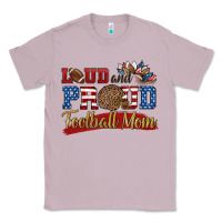 Lilac loud and proud football mom Classic Tee - HRA Design Shop