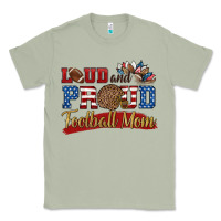 Matcha loud and proud football mom Classic Tee - HRA Design Shop