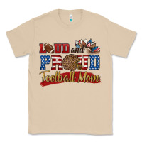 Mushroom loud and proud football mom Classic Tee - HRA Design Shop
