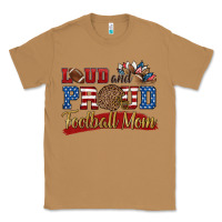 Toasted Coconut loud and proud football mom Classic Tee - HRA Design Shop