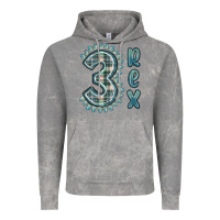 Cloud Rock 3 rex green dinosaur Vintage Hoodie - MaliasSmallBusiness