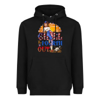 Black Chill the fourth out 4th of july Heavyweight Hoodie - NancyCooperArtShop