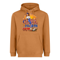 Meerkat Chill the fourth out 4th of july Heavyweight Hoodie - NancyCooperArtShop