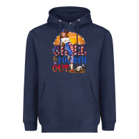 Navy Chill the fourth out 4th of july Heavyweight Hoodie - NancyCooperArtShop