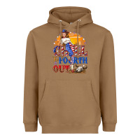 Toasted Coconut Chill the fourth out 4th of july Heavyweight Hoodie - NancyCooperArtShop