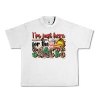 Lunar Rock i'm just here for the snacks softball Urban Heavy Tee - Zillion Design Studio