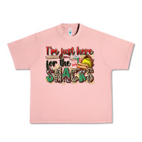 Salmon i'm just here for the snacks softball Urban Heavy Tee - Zillion Design Studio