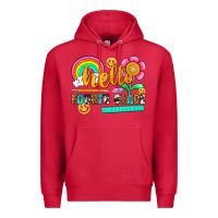 Cardinal hello fourth grade Premium Hoodie - NancyCooperArtShop