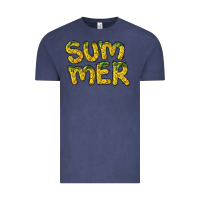 Vintage Denim summer pineapple Vintage Tee - BarkalooDesign