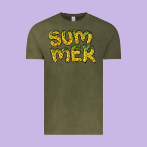 Summer Pineapple Vintage Tee Designed By Barkaloodesign