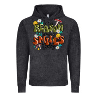 Vintage Black be the reason someone smiles today Vintage Hoodie - MaliasSmallBusiness