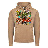 Vintage Coffee be the reason someone smiles today Vintage Hoodie - MaliasSmallBusiness