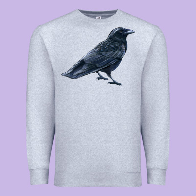 American Crow Premium Sweatshirt Designed By Lillyallendesigns