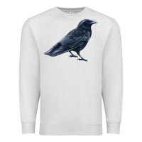 Oatmeal Heather American Crow Premium Sweatshirt - LillyAllenDesigns