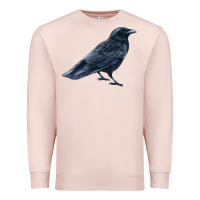 Pale Pink American Crow Premium Sweatshirt - LillyAllenDesigns