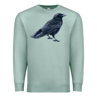 Seafoam American Crow Premium Sweatshirt - LillyAllenDesigns